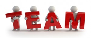 3d small people - team